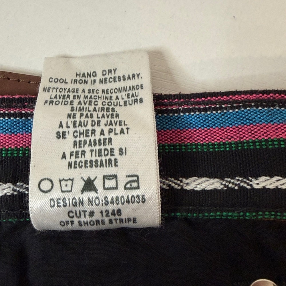 Joe’s Jeans Vintage Reserve 1971 Off Shore Stripe Shorts - Picture 13 of 13